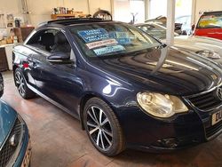 Blue Used 2010 VW Eos SE Cabriolet | £4,895 (Fair price)