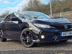 Black Used 2017 Honda Civic SR Hatchback | £10,488 (Fair price)