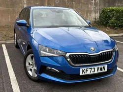 Race blue metallic Used 2023 Skoda Scala SE Hatchback | £15,990 (Fair price)