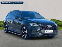 Black Used 2022 Audi Q7 Black Edition SUV | £46,909 (Fair price)