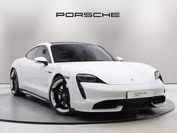White Used 2021 Porsche Taycan Turbo Sedan | £58,950
