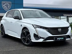 White Used 2024 Peugeot e-308 GT Hatchback | £21,995 (Fair price)