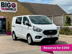 White Used 2022 Ford Transit Custom Limited Van | £16,994 (Super price)