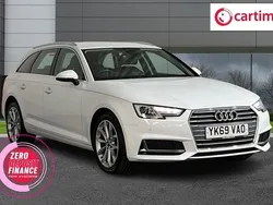 White Used 2019 Audi A4 Sport Estate | £16,599 (Good price)