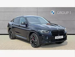 Black New 2025 BMW X4 M Sport SUV | £61,950 (Good price)