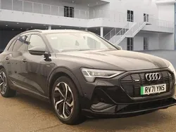 Black Used 2021 Audi e-tron Black Edition SUV | £24,499 (Good price)