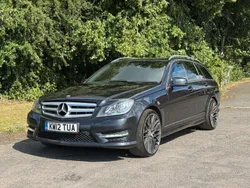 Black Used 2012 Mercedes C350 AMG Estate | £5,480 (Good price)
