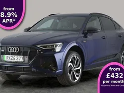 Used 2023 Audi e-tron Sportback Black Edition SUV | £28,307 (Super price)