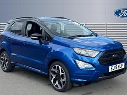 Blue Used 2019 Ford Ecosport ST-Line SUV | £11,740 (Fair price)