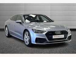 Silver Used 2022 Audi A7 S-Line Hatchback | £29,990 (Good price)