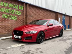 Red Used 2017 Jaguar XE R-Sport Sedan | £6,495 (Fair price)