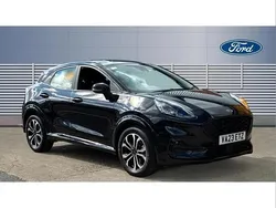 Black Used 2023 Ford Puma Gen-E ST-Line SUV | £16,299