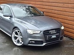 Grey Used 2013 Audi A5 Black Edition Hatchback | £8,895