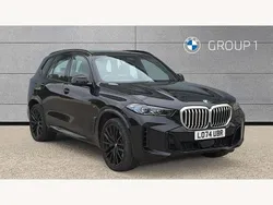 Black Used 2025 BMW X5 M Sport SUV | £69,995 (Fair price)
