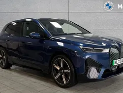 Blue Used 2022 BMW iX M Sport SUV | £33,219 (Good price)