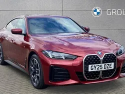 Red Used 2025 BMW 420 Gran Coupé M Sport Coupe | £39,995 (Fair price)