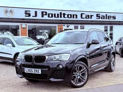Black Used 2015 BMW X3 M Sport SUV | £13,990 (A bit pricey)
