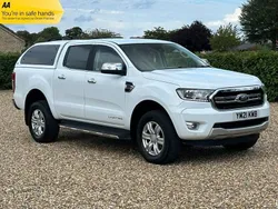 White Used 2021 Ford Ranger Limited Pickup | £13,500 (Fair price)