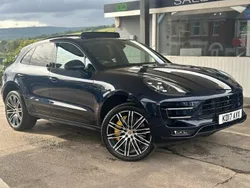 Blue Used 2017 Porsche Macan Turbo SUV | £29,990 (Fair price)