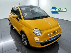Yellow Used 2015 Fiat 500 Lounge Hatchback | £5,999 (Fair price)