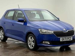Blue Used 2021 Skoda Fabia SE Hatchback | £10,695 (A bit pricey)