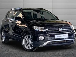 Black Used 2021 VW T-Cross SE SUV | £16,995 (Fair price)