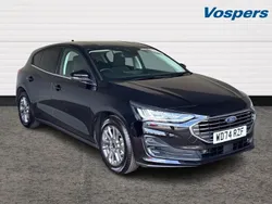 Black New 2024 Ford Focus Titanium Hatchback | £20,850