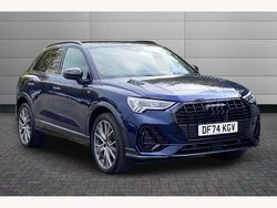 Blue Used 2025 Audi Q3 Black Edition SUV | £34,795 (Fair price)