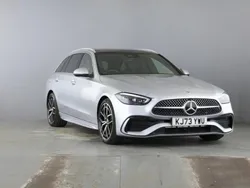 Silver Used 2024 Mercedes C300 AMG Line Premium Plus Estate | £38,200 (A bit pricey)