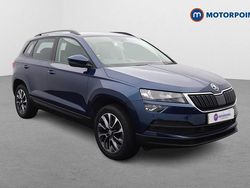 Blue Used 2021 Skoda Karoq SE Drive SUV | £14,849 (Fair price)