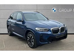 Blue Used 2022 BMW iX3 M Sport SUV | £25,850 (Fair price)