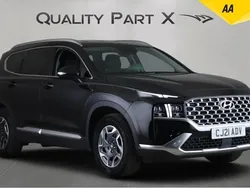 Black Used 2021 Hyundai Santa Fe Premium SUV | £24,475 (Good price)