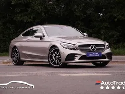 Silver Used 2020 Mercedes C200 AMG line Coupe | £18,399 (Fair price)