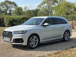 White Used 2016 Audi Q7 S-Line SUV | £18,990 (Expensive)