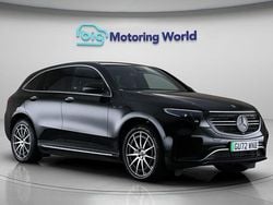 Black Used 2022 Mercedes EQC400 AMG line SUV | £24,900 (Good price)
