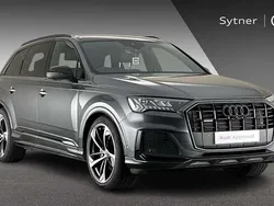 Grey Used 2022 Audi Q7 Black Edition SUV | £48,250 (Fair price)