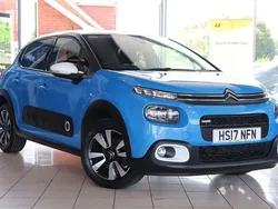 Blue Used 2017 Citroën C3 Flair Hatchback | £7,670 (Fair price)