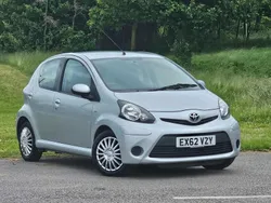 Silver Used 2012 Toyota Aygo Hatchback | £3,495 (Fair price)