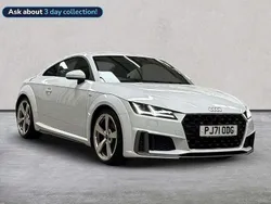 White Used 2021 Audi TT S-Line Coupe | £22,298 (Fair price)