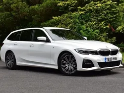 White Used 2020 BMW 320 M Sport Estate | £18,000 (Fair price)