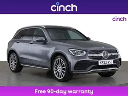Grey Used 2022 Mercedes GLC300 AMG Line Premium SUV | £28,879 (Fair price)
