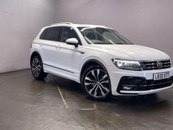 White Used 2020 VW Tiguan R-line SUV | £21,999 (Good price)