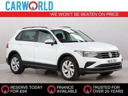 White Used 2021 VW Tiguan Life SUV | £15,957 (Good price)