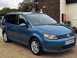 Blue Used 2015 VW Touran SE MPV | £5,495 (Fair price)
