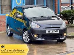 Grey Used 2013 Mitsubishi Mirage Hatchback | £3,250 (Good price)