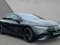 Metallic paintwork graphite grey Used 2025 Mercedes EQE350 AMG Line Premium Sedan | £56,480 (A bit pricey)