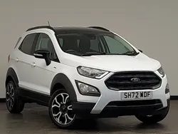 White Used 2022 Ford Ecosport Active SUV | £14,998 (Fair price)