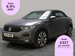 Grey Used 2021 VW T-Roc Cabriolet R-line Cabriolet | £21,872 (Good price)