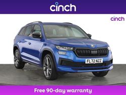 Blue Used 2022 Skoda Kodiaq SportLine SUV | £28,999 (Fair price)