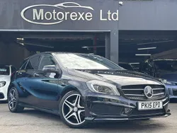 Black Used 2015 Mercedes A220 AMG Hatchback | £10,750 (Fair price)